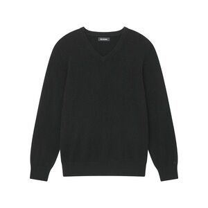 Naadam The Original Cashmere V-Neck Sweater Men's in black size XL